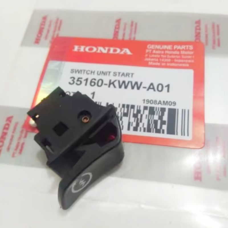 TOMBOL STATER VARIO 125 150 LED KWW