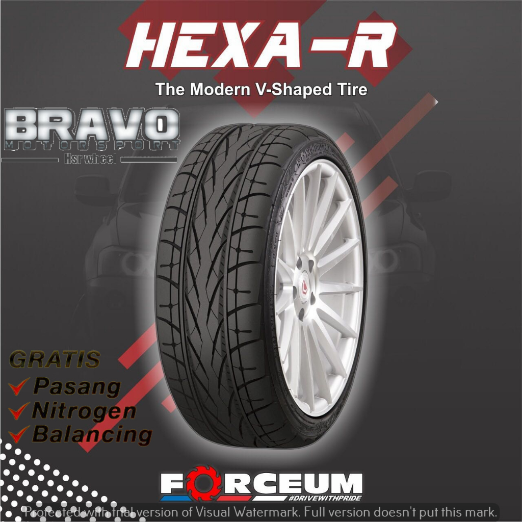 BAN MOBIL UKURAN 185 60 R15 FORCEUM HEXA R BAN MOBIL AGYA BRIO JAZZ RING 15
