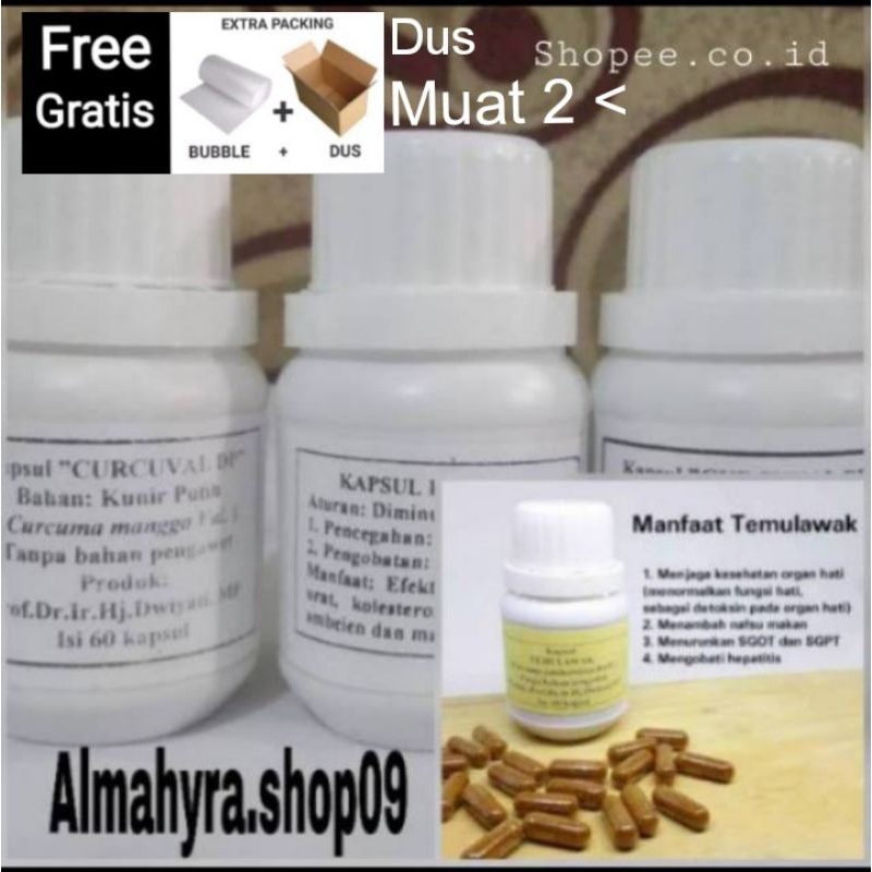 

Kunir Hitam l Kunir Putih Curcuma Curcuval DP l Temulawak l Kunir Kuning Prof. Dwiyati Herbal untuk Kesehatan