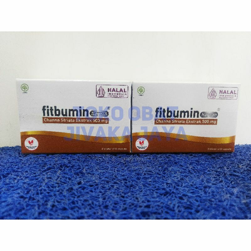 

Ekstrak Ikan Gabus ORIGINAL Fitbumin Haruan 500mg @30's