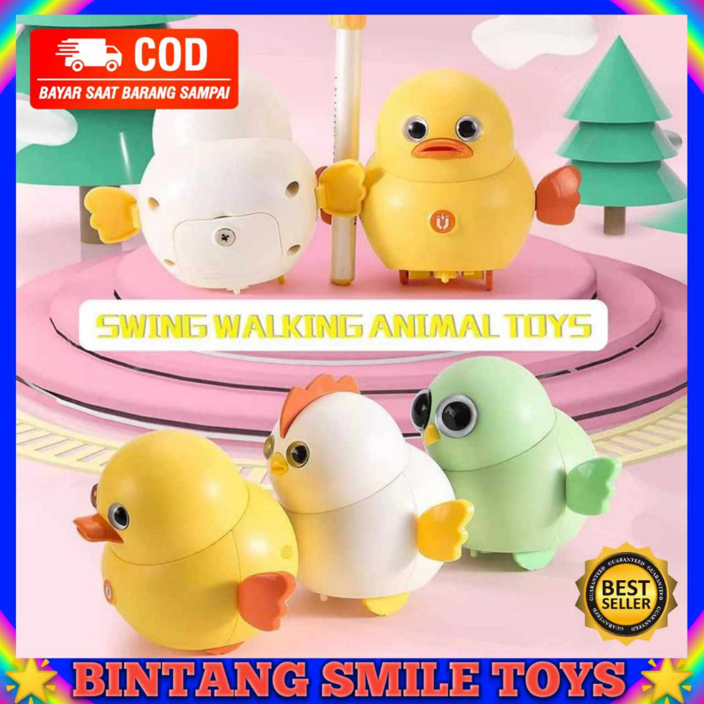Mainan Anak Ayam Bebek Apolo Wobble Wobble / Mainan Anak Bebek Viral Dancing Joget