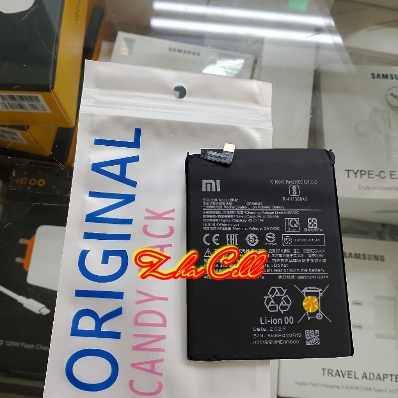 Battery Baterai Xiaomi Mi11 Lite Mi 11 Lite BP42 Original