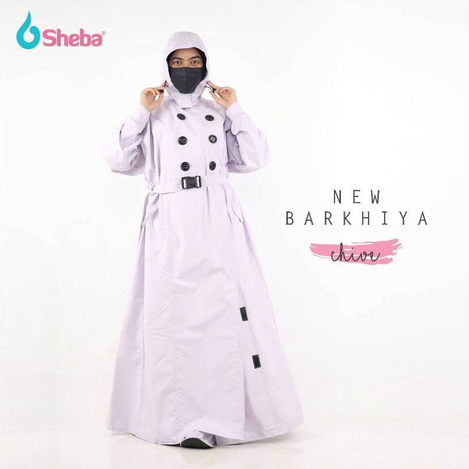 SHEBA JAS HUJAN / mantel hujan gamis muslimah
