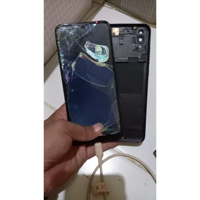 WIKO View 4 Lite minus LCD, mesin normal