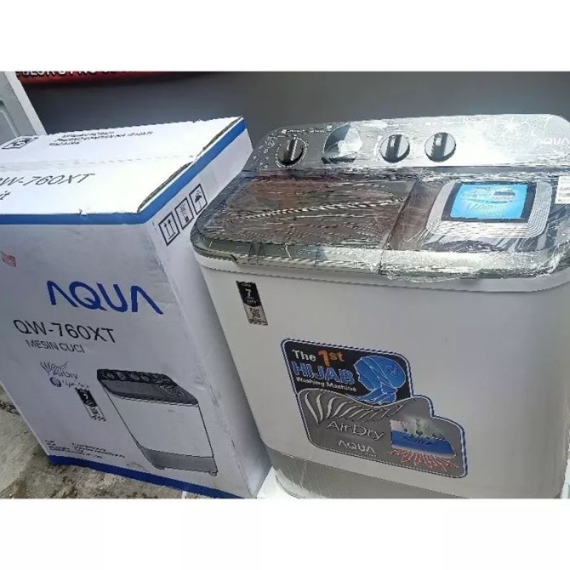 Mesin Cuci Aqua 7 KG QW 760 XT