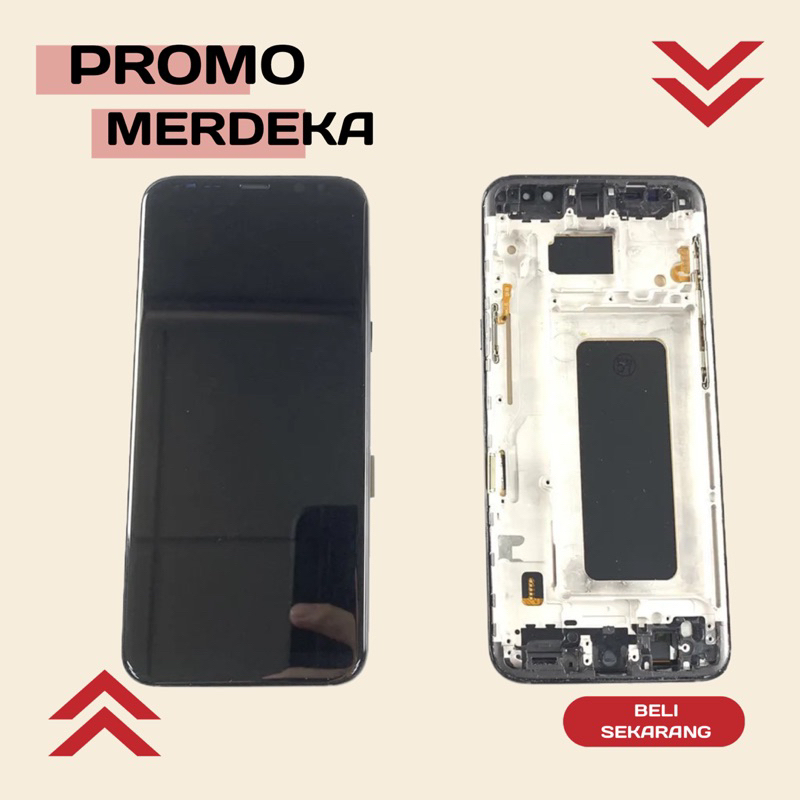 LCD+TS+FRAME SAMSUNG S8 PLUS OLED - ORI OLED SAMSUNG S8+