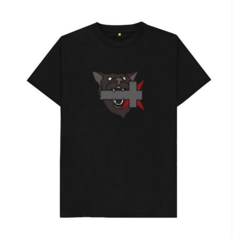 Tshirt Black - God Dog - Lookism