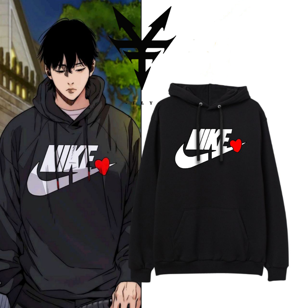 Jaket Hoodie Jayjo Valentine Windbreaker