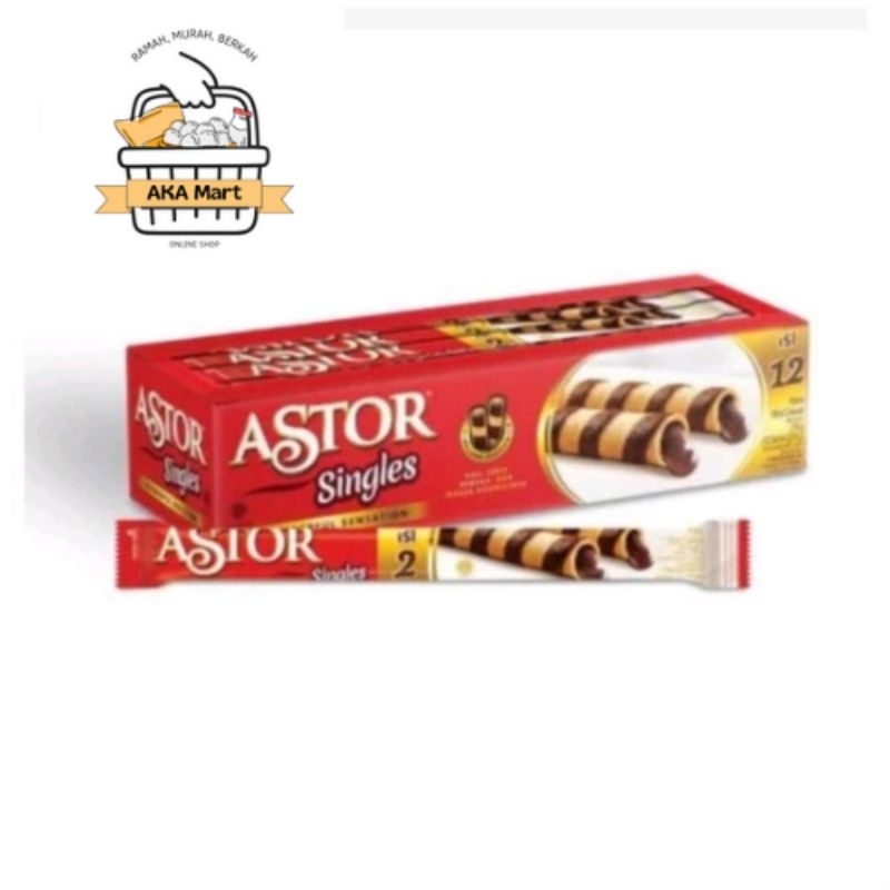 

ASTOR SINGLES [ 1 PAK ISI 12 PCS ]