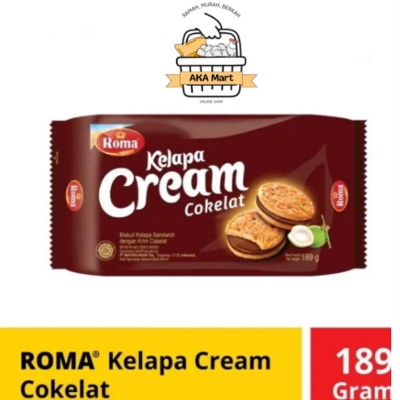 

ROMA KELAPA CREAM COKLAT 189 GR