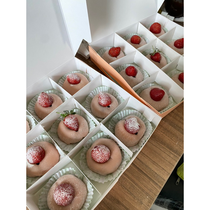 

(ISI 9) Ichigo Daifuku | Strawberry Mochi | Choco Mochi | Mango Mochi