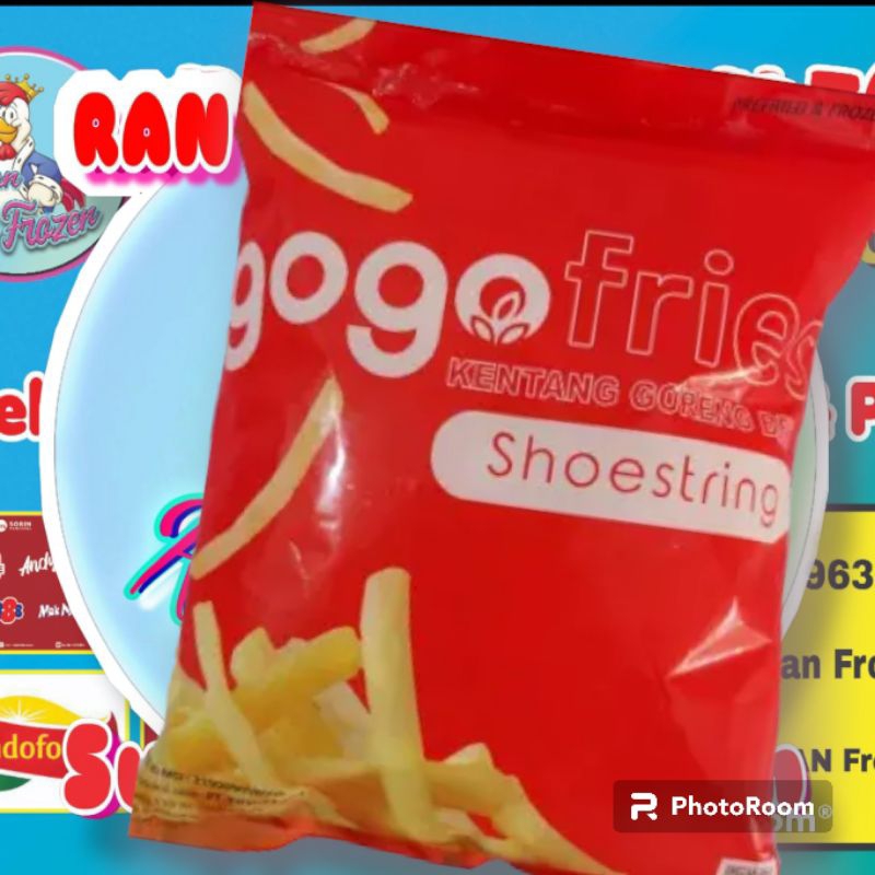 

Kentang GOGO SHOESTRING 1KG FRENCH FRIES CAFE