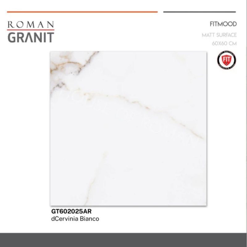 Roman Granit GT602025AR - dCervinia Bianco 60x60 lantai putih carara lantai marmer lantai murah lantai murah granit murah granit jakarta timur
