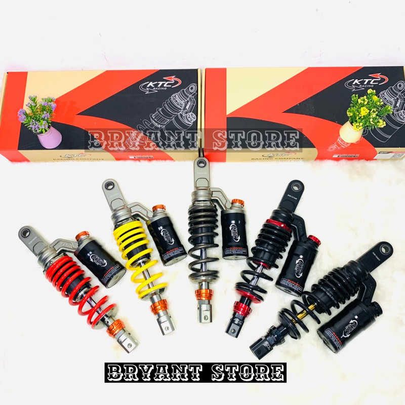 SHOCK BREAKER ORIGINAL KTC RACING EXTREME SERIES NEW 2023 KLIK REBOUND 300MM 325MM 340MM TABUNG ATAS ORIGINAL SHOCKBREAKER MIO BEAT SCOOPY VARIO GENIO FAZZIO SPACY LEXI