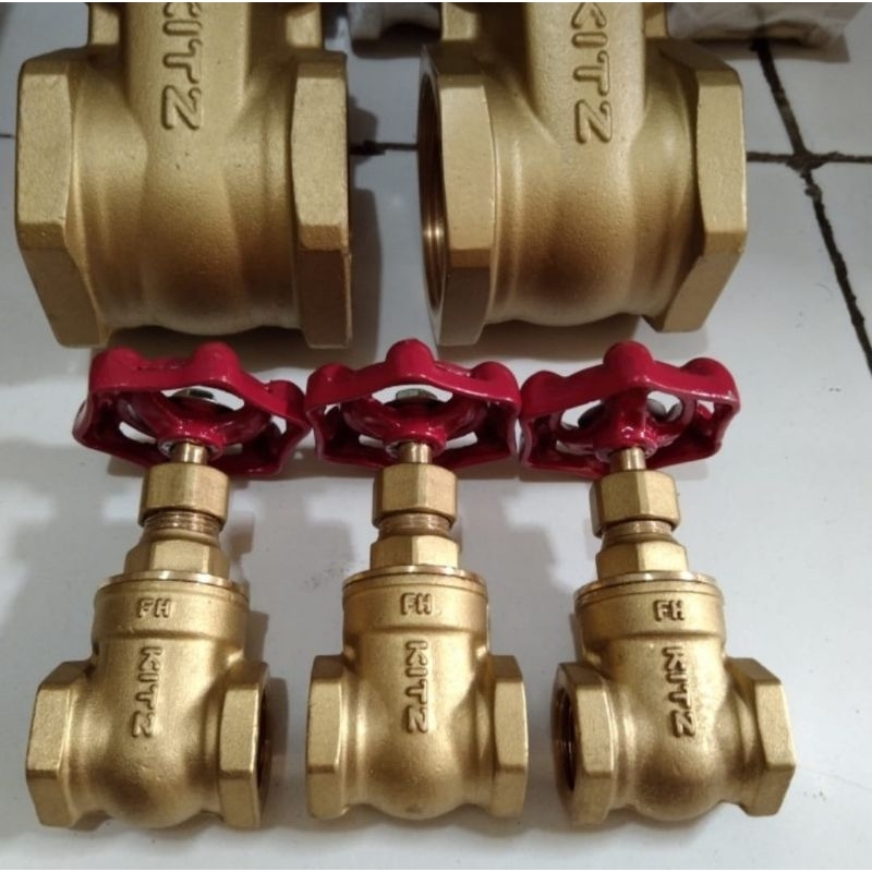 Gate Valve 3/4" Inch KITZ Kuningan Original