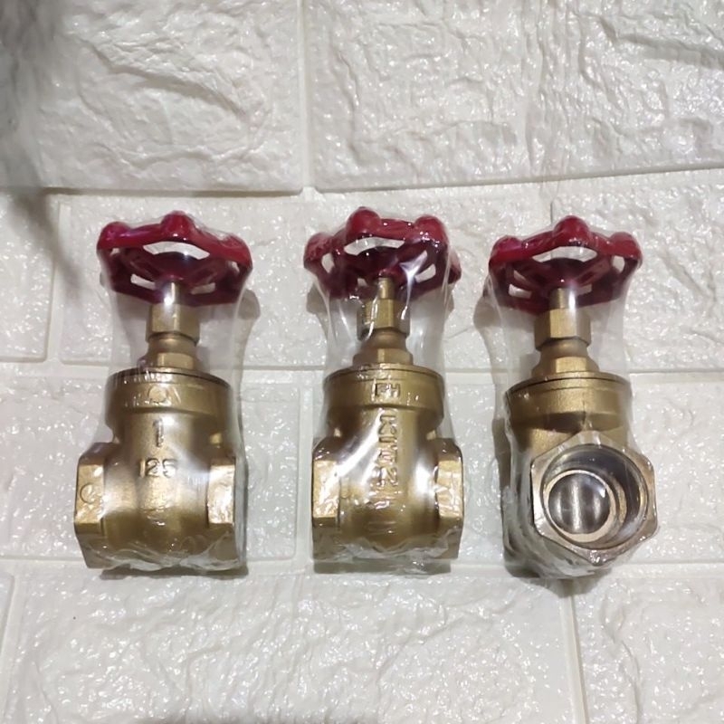 Gate Valve 2 1/2" Inch KITZ Kuningan Original
