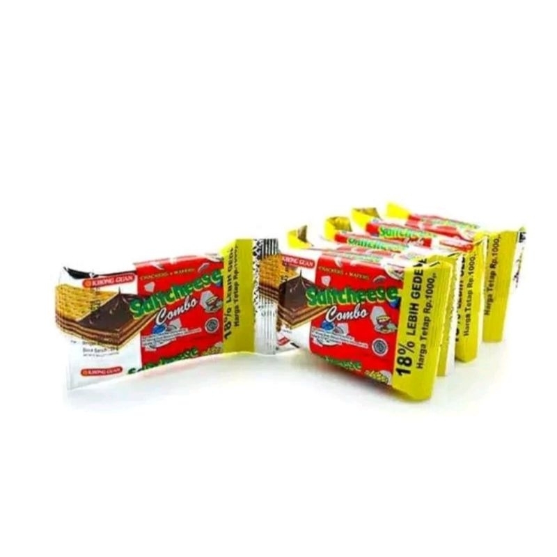 

Saltcheese Combo Khong Guan 1pack 10 pcs