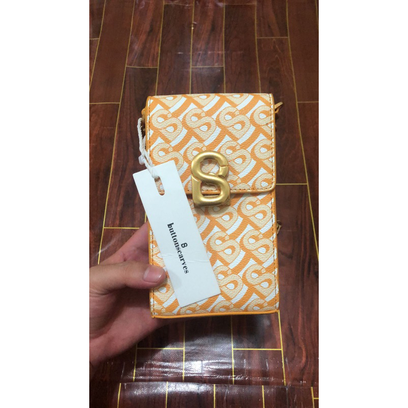NEW As is Bimu phone bag mango - buttonscarves