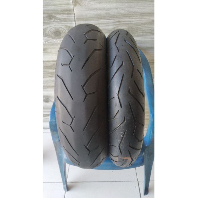 BAN 120/70 & 160/60 RING 17 PIRELLI DIABLO ROSSO 2