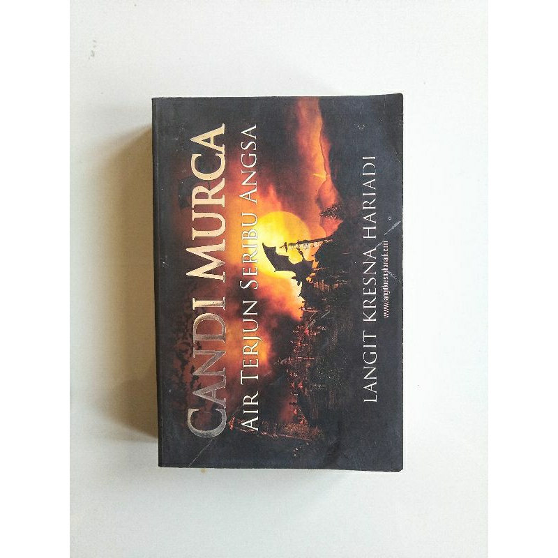 (Preloved) Candi Murca: Air Terjun Seribu Angsa - Langit Kresna Hariadi. Original Bekas