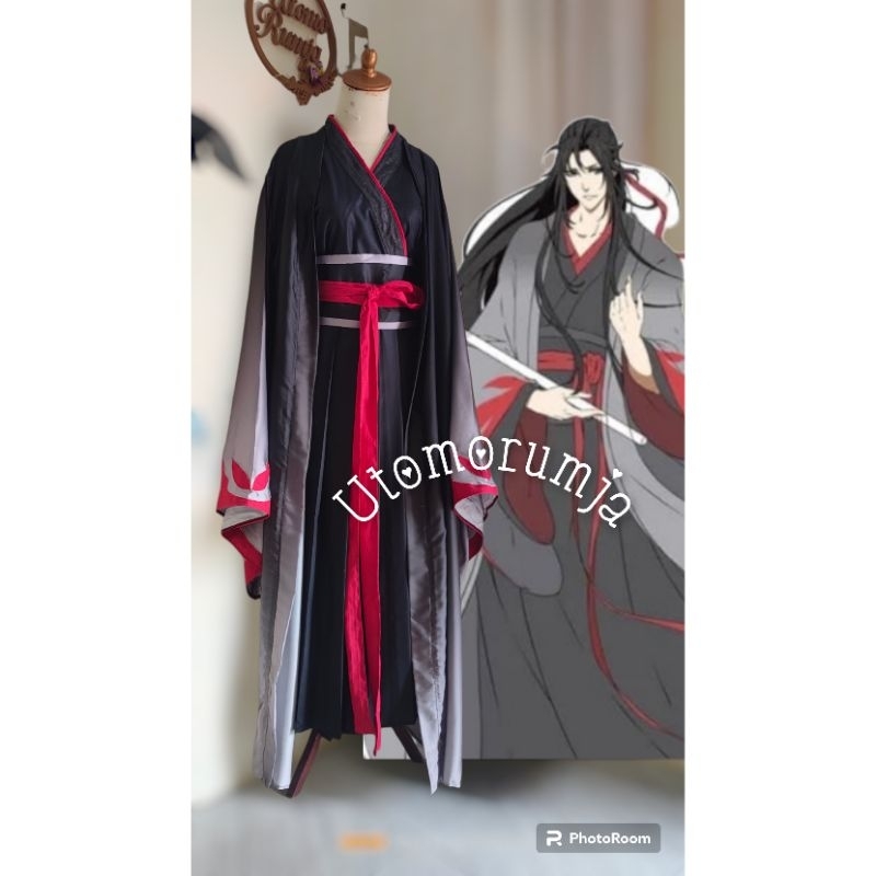 Mo Dao Zu Shi Wei Wu Xian Kostum Cosplay Yi Ling Lao Zu
