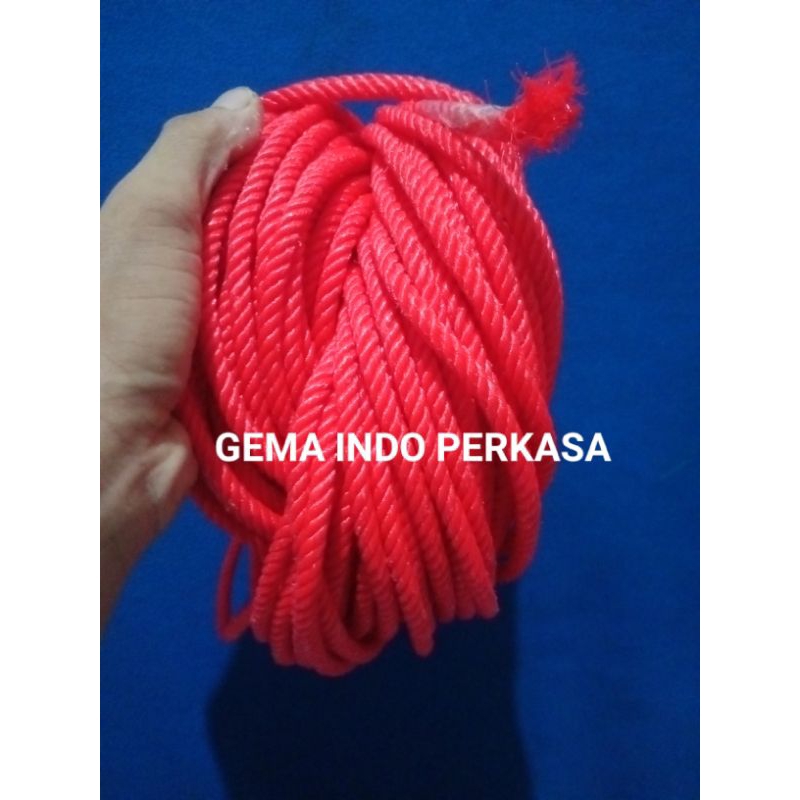 

Tali Tambang Pengikat 6Mm 50 Meter Warna Warni