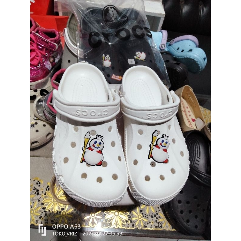 sendal crocs ori rijek (nota pembelian +admin)