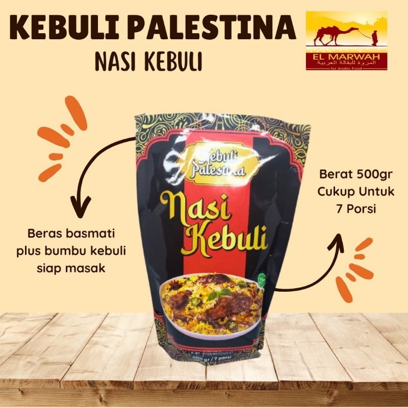 

Nasi kebuli instan isi beras basmati dengan bumbu kebuli 500 gram