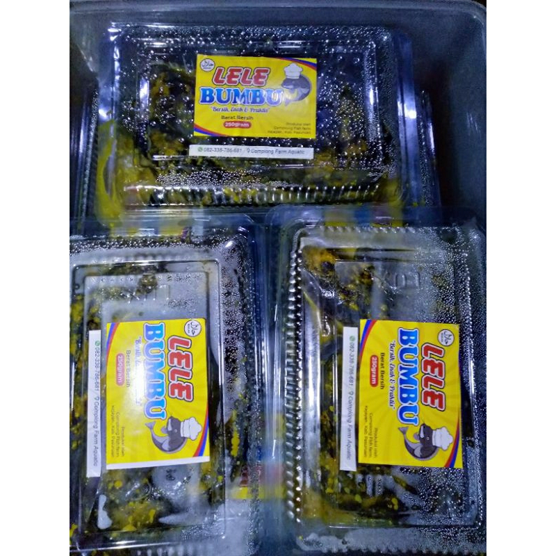 lele bumbu kuning kemasan 500 gram