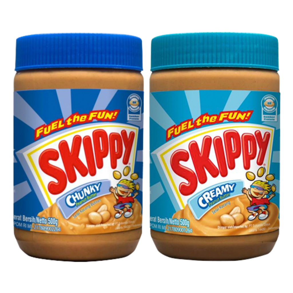 

SKIPPY CHUNKY / CREAMY SELAI KACANG 340/500g