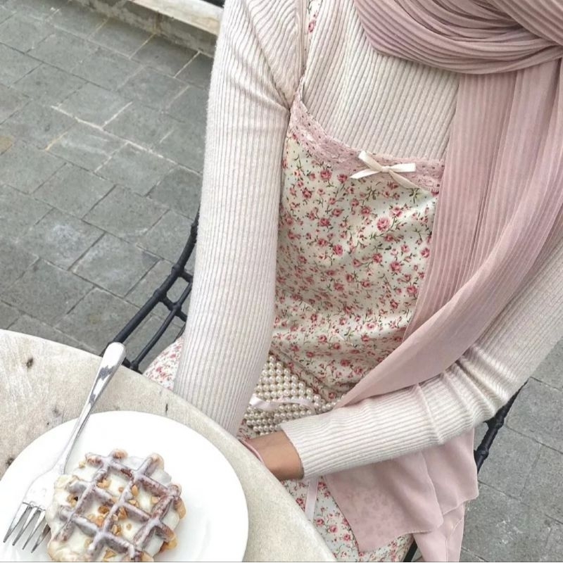 Qord Fleurine dress | overall | longdress | floraldress preloved