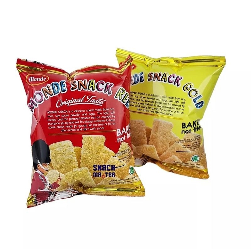 

MONDE - SNACK MONDE SERENA (GOLD - SPICY TOMATO) 30 GR - 60 GR