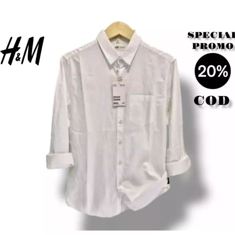 kemeja polos H&M kemeja pria polos kemeja slimfit polos kemeja tekini kemeja polos pria dan wanita