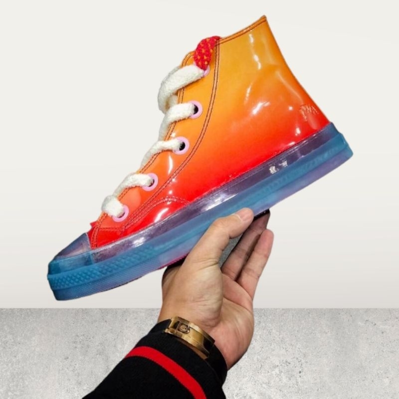 converse x JW Anderson orange second size 41
