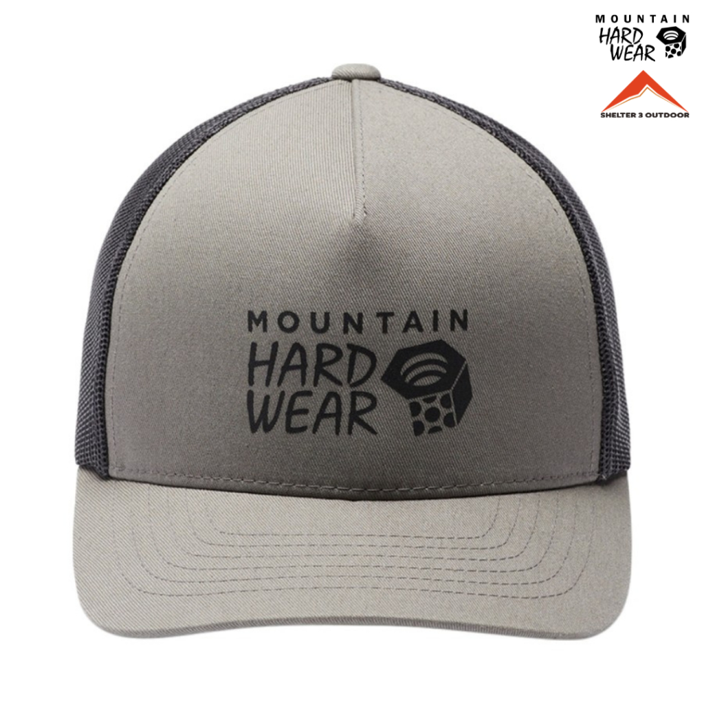 Topi Trucker Mountain Hardwear MHW Logo Trucker Hat Women Color Grey