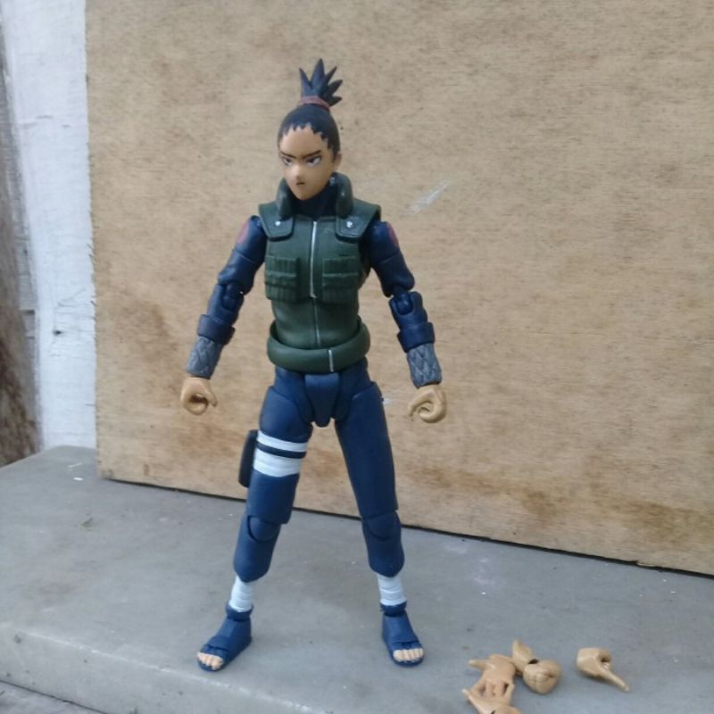 Action figure custom shf Nara Shikamaru # naruto boruto Sasuke Itachi shfiguarts