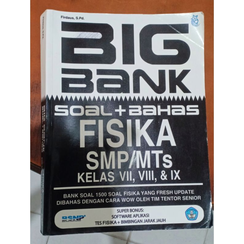 Buku Soal FISIKA SMP BIG BANK FISIKA SMP