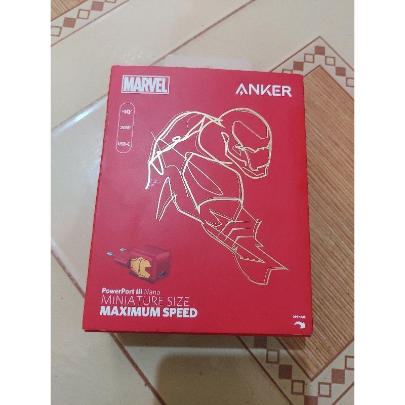 charger anker 20 watt iron man