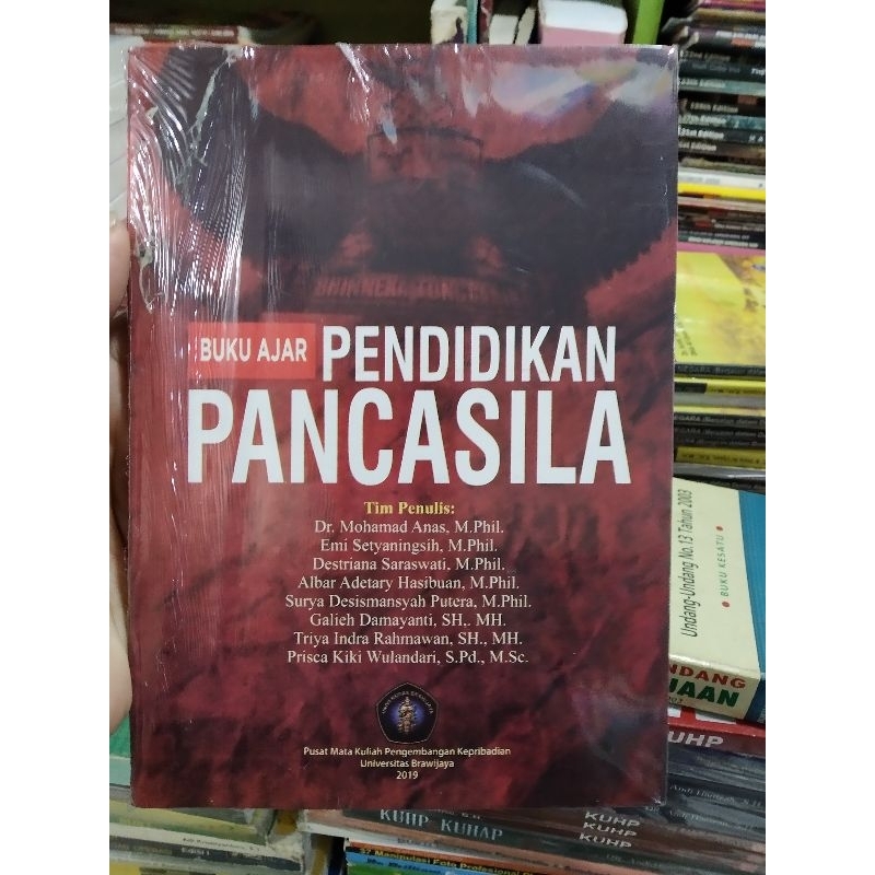 

buku ajar pendidikan pancasila UB