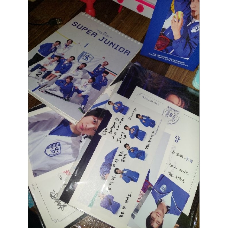 [READY] SUPER JUNIOR SEASON GREETING 2021 KALENDER POSTER, MEMBER SET HEECHUL, YESUNG, SHINDONG, EUN