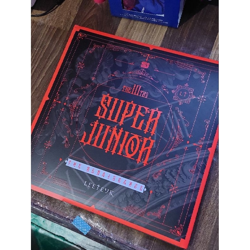 [READY] Super Junior ALBUM ONLY (-PC) The Renaissance Square LEETEUK VERSION
