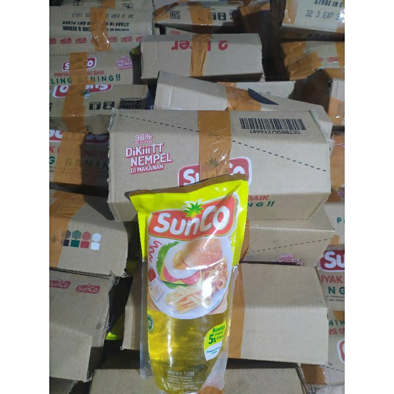 

live sale 12 ribuan MINYAK GORENG SUNCO 1 L