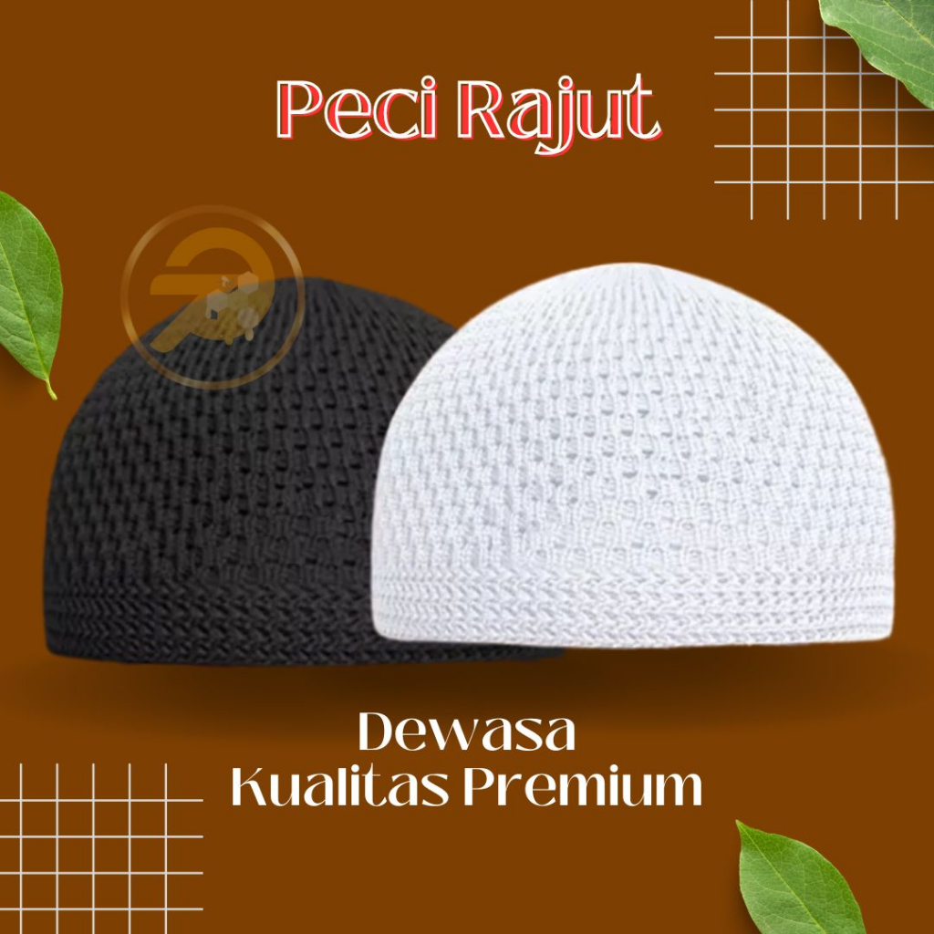 Peci Rajut Tebal Kualitas Premium Dewasa
