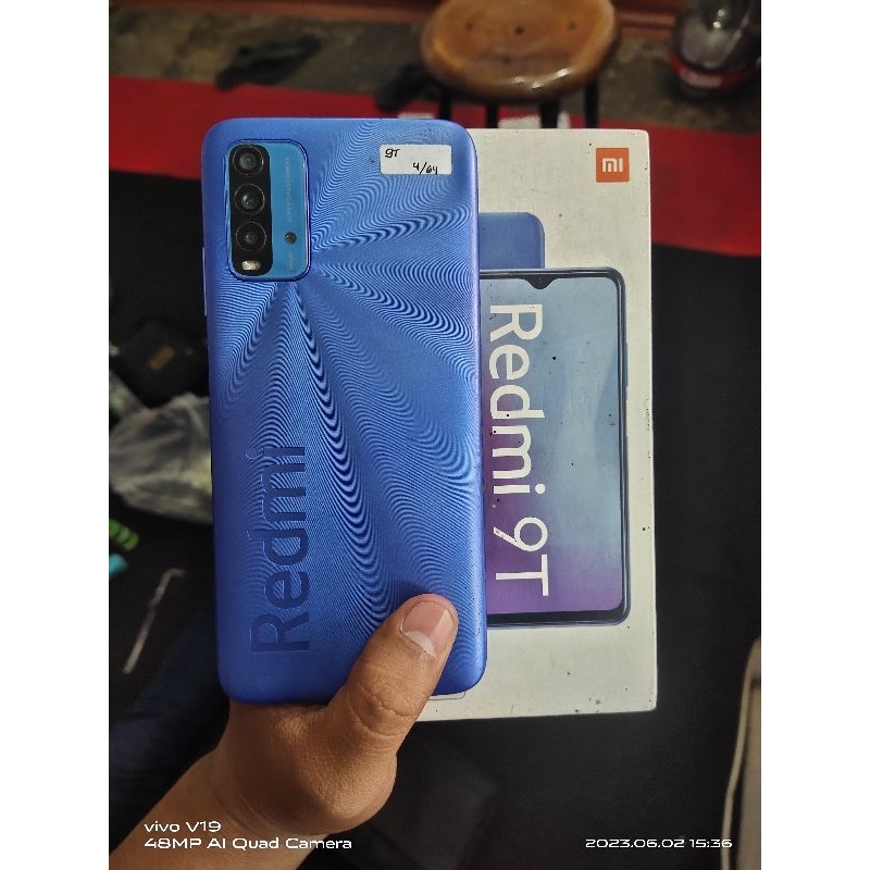 (SECOND) Redmi 9T ram 4/64 Fullset Segel