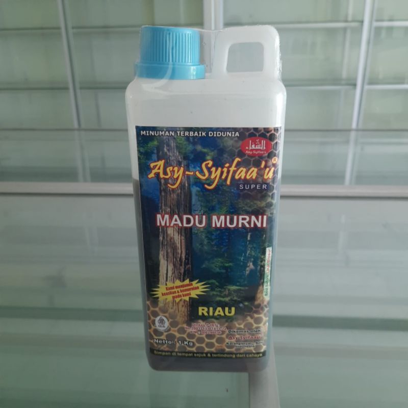 

Madu Asy Syifau - Asy Syifau 1 kg - Madu Asy-Syifaau Asy Syifaa Asy Syifa - Madu Hutan Riau Asli