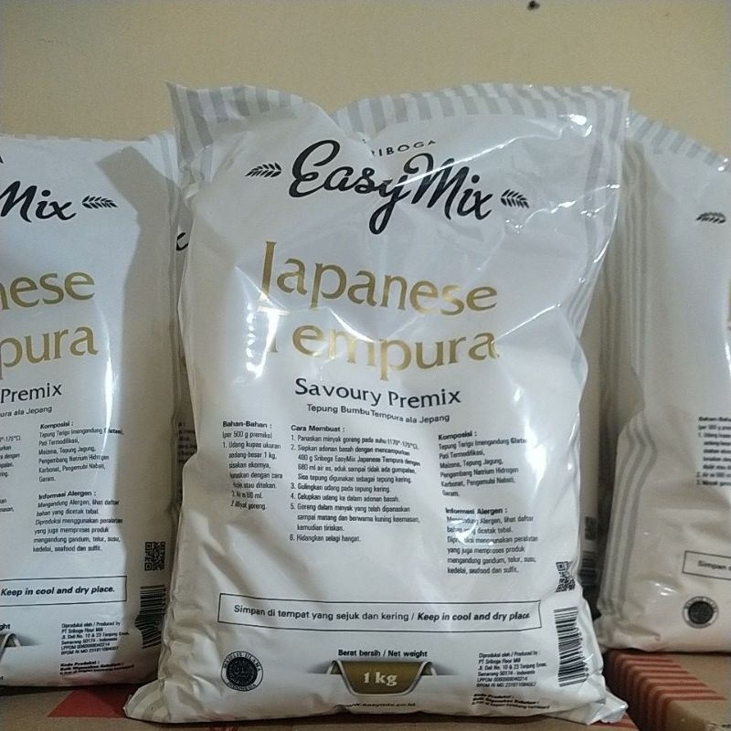 

Tepung Sriboga Easy Mix Japanese Tempura 1 kg