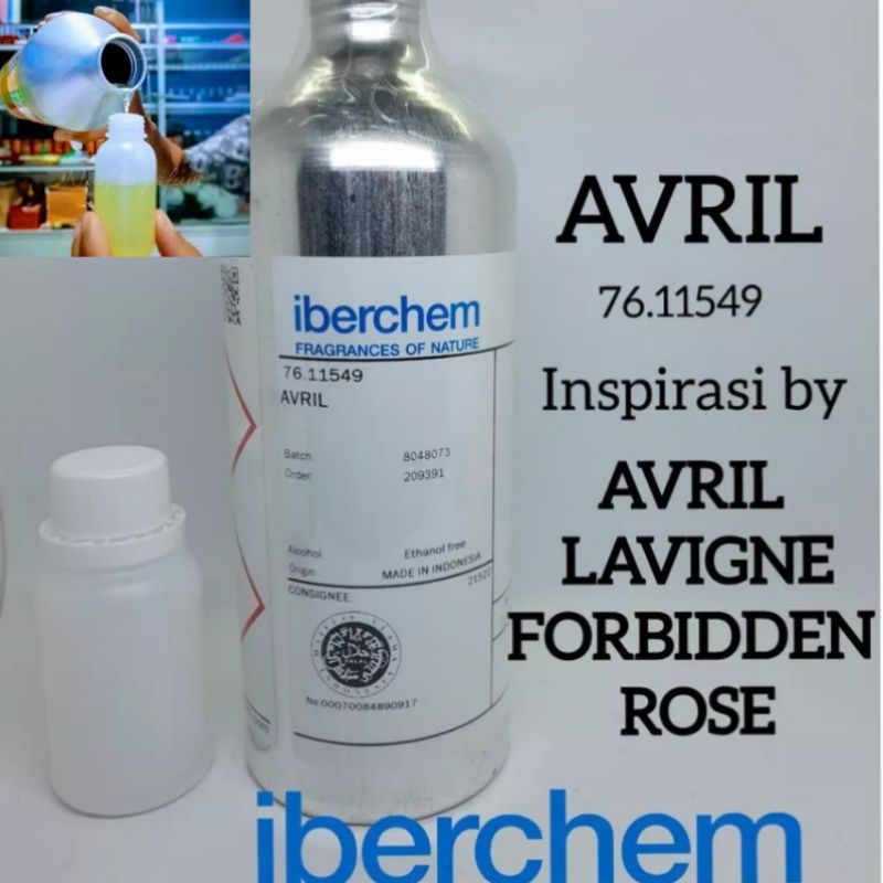 AVRIL FORBIDEN ROSE BIBIT PARFUM 100ML BY IBERCHEM