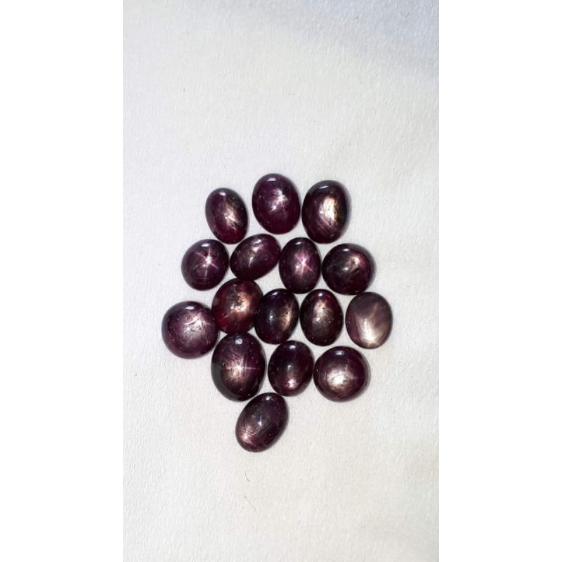 emban ikat ring monel super doff handmade plus batu natural Ruby star madagascar