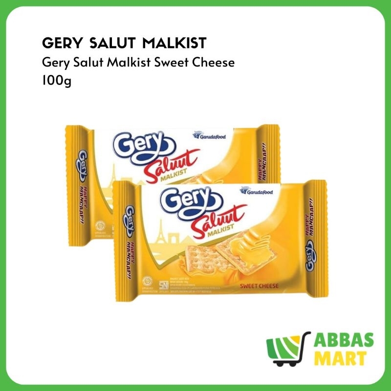 

Gerry Salut Malkist Chocolate & Sweet Cheese 100g