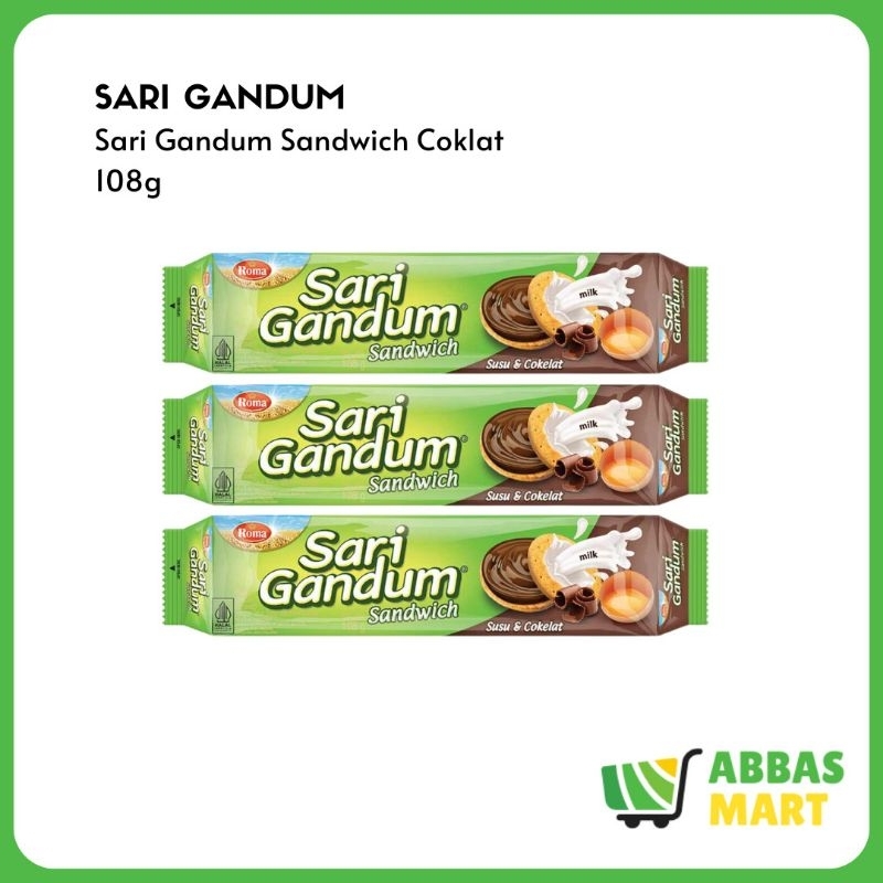 

Roma Sari Gandum Sandwich 108g